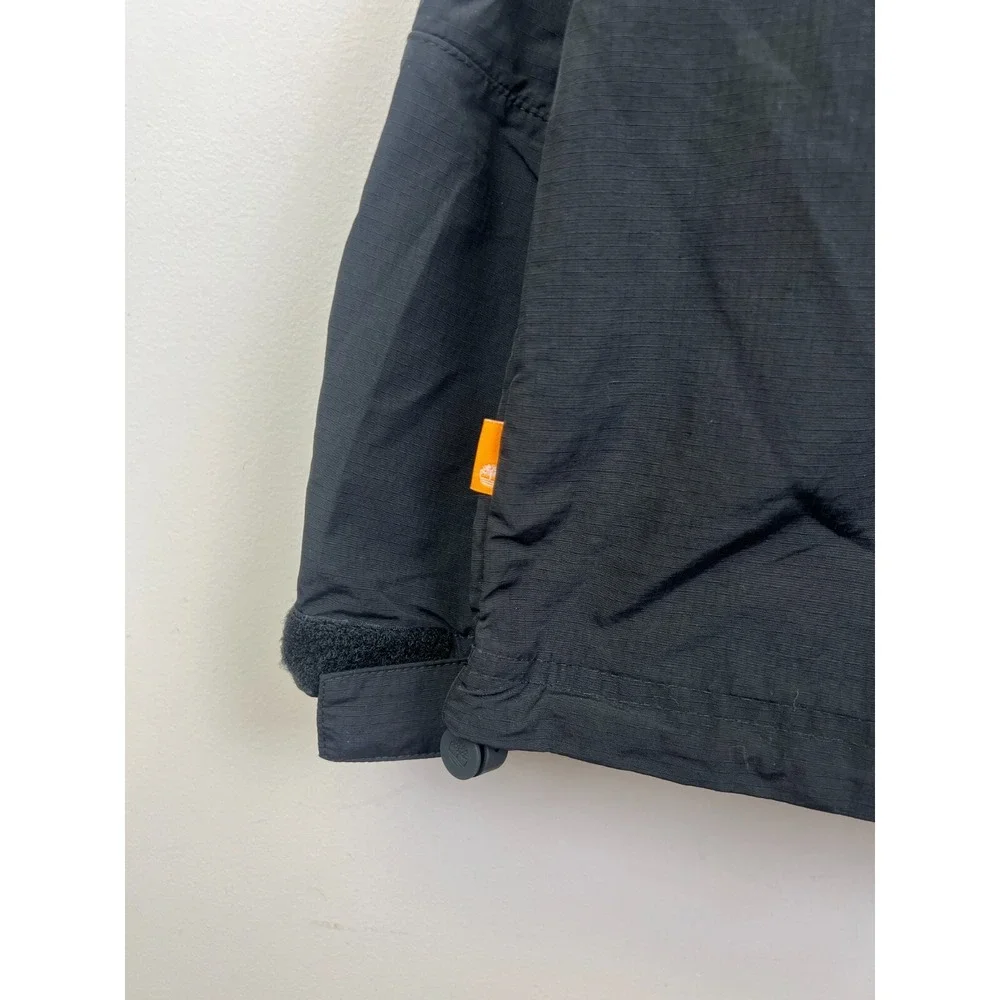 Timberland Mens Benton Trail Quarter Zip Pullover Jacket Black XL TB0A5VDF001